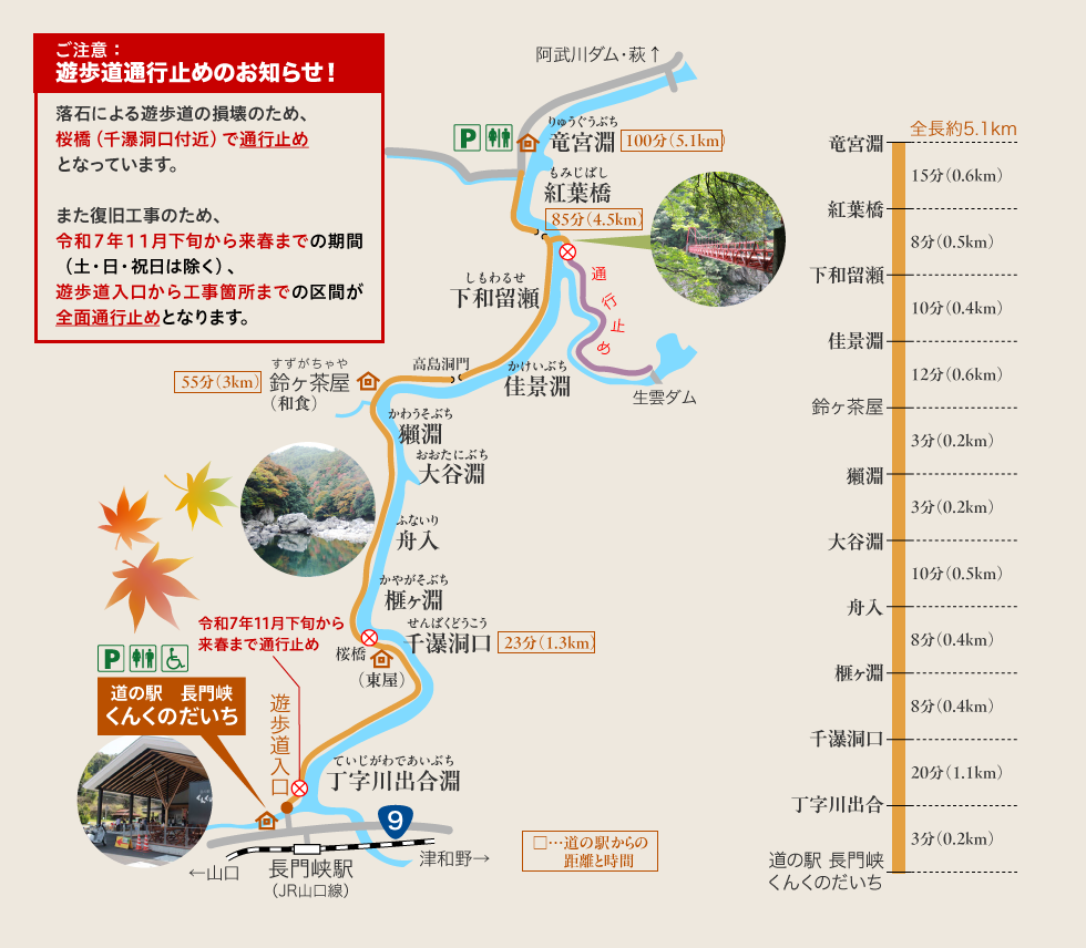 画像:散策マップ